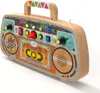 Tableau d'activités Montessori Radio FM en bois Voir les images du produit 2