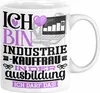 Industriekauffrau Ausbildung Start Geschenk Tasse Ich Bin Produktbild-Vorschau 1