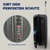 MuchoWow® Koffer Handgepäck Trolley Rollkoffer Kleine Produktbild-Vorschau 3