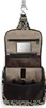 A hanging toiletry bag is shown open, displaying its compartments and a small mirror. Anteprima dell’immagine prodotto
