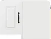 Armoire d'angle murale vidaXL PORTO, blanche, 57 x 57 x 40 Voir les images du produit 6