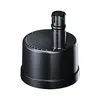 A black cylindrical object with a ribbed top and a smaller cylindrical protrusion on top, isolated on a white background. Náhled obrázku produktu
