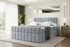 ALTDECOR Boxspringbett mit Fußteil, 2 Matratzen und Topper Produktbild-Vorschau 1