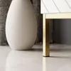 TV-Schrank SANTILE 190 cm auf goldenen Beinen, weiß Produktbild-Vorschau 6
