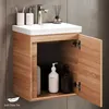 Planetmöbel Unterschrank mit Waschbecken 50 cm Sonoma Eiche Produktbild-Vorschau 5