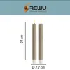 Deluxe HomeArt "Deluxe HomeArt LED Kerze Sand Set 2 Produktbild-Vorschau 9