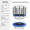 tectake® Trampolin Garfunky Ø 244 cm,  GS  mit Produktbild-Vorschau 6
