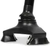 A close-up view of the base of a black walking cane, showing its multi-pronged rubber tip. Produktbild-Vorschau