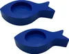 Oblique Unique Fisch Teelichthalter 2er Set Kerzenhalter Produktbild-Vorschau 3