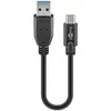 Synchronizačný a nabíjací kábel Super Speed USB-C™ na USB A Náhľad obrázku produktu 4