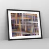 Gerahmtes Poster - Schwarzer Rahmen - Abstraktion modern - Produktbild-Vorschau 8