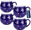 Orion | Set van 4 koffiekopjes - 200 ml - blauw met Productafbeelding-voorbeeld 8