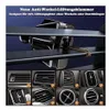 A close-up of a car vent mount clip attached to a car's air vent, with a collage of different car vent types below. Produktbild-Vorschau