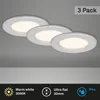 Lampe LED encastrée BRILONER LEUCHTEN THIN, 6 W, 450 lm, Voir les images du produit 2