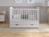 Babybett Beistellbett 120x60 cm mit Schublade & Matratze - Produktbild-Vorschau 3