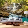 Vlies Fototapete - Waterfall in Chiang Mai, Thailand Produktbild-Vorschau 2