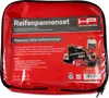 A red fabric bag containing a tire repair kit. Produktbild-Vorschau