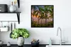 MuchoWow® Gerahmtes Poster Palme - Tropisch - Meer 40x40 cm Produktbild-Vorschau 3