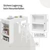 WOLTU Stehtisch Bartisch Bistrotisch, mit 1 Schublade 3 Produktbild-Vorschau 4