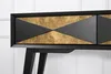 Casa Padrino Luxus Konsole Matt Schwarz / Antik Gold / Gold Produktbild-Vorschau 6