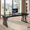 Bureau Tribesigns, 180 cm – Grand bureau d'ordinateur avec Voir les images du produit 3
