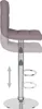 vidaXL Barhocker Taupe Stoff Produktbild-Vorschau 6