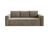 GUTTO Schlafsofa CORDA BEIGE aus Kordstoff mit Produktbild-Vorschau 8