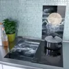 Spritzschutz Herdabdeckplatte Schneidebrett aus Glas Heller Produktbild-Vorschau 3
