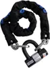 Oxford HD Chain Lock 1.5m Black Kette-Schloss Produktbild-Vorschau 2