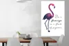 MuchoWow® Poster Flamingo - Glitzer - Rosa 80x120 cm - Produktbild-Vorschau 2