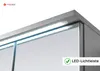 AILEENSTORE Spiegelschrank Badmöbel mit Beleuchtung DUO 100 Produktbild-Vorschau 2