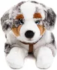 Uni-Toys - Australischer Schäferhund mit Geschirr, liegend Produktbild-Vorschau 2