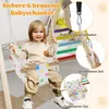COSTWAY 4 in 1 Indoor Klettergerüst, Spielplatz mit Produktbild-Vorschau 4