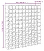 vidaXL Stojan na víno na 120 lahví 112,5x23x123,5 cm z Náhled obrázku produktu 8