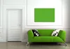 Wallario Premium Leinwandbild Maigrün in Größe 60 x 90 cm Produktbild-Vorschau 3