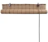vidaXL Hnedá bambusová roleta 140x160 cm Náhľad obrázku produktu 4