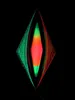 PSYWORK Schwarzlicht 3D StringArt Raute "Neon Cone", 85cm Produktbild-Vorschau 4