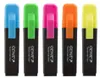 40x GENIE Textmarker 5 Farben Neon Marker Set Highlighter Produktbild-Vorschau 2