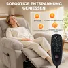 HOMCOM Relaxsessel Fernsehsessel Massagesessel mit Wärme Produktbild-Vorschau 4