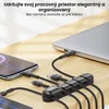 AdroitGoods Cable Organiser Black - Na 5 káblov - Káblové Náhľad obrázku produktu 3