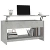 vidaXL Couchtisch Betongrau 102x50x52,5 cm Holzwerkstoff Produktbild-Vorschau 4