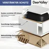 Schwarzes Keramik Aufbauwaschbecken rechteckig 50 × 40 × Produktbild-Vorschau 9