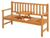 Outsunny tuinstoel, 3-persoons, met tafel, parkbank met Productafbeelding-voorbeeld 1