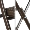 Relaxdays Barstuhl klappbar BASTIAN 2er Set Rattan Optik, Produktbild-Vorschau 6