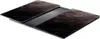 A set of two black glass cutting boards with a marble-like pattern, placed on a white background. Anteprima dell’immagine prodotto