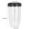 A clear shot of a blender cup with measurement markings and a lid. Náhľad obrázku produktu