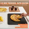 Stalowy kamień do pizzy VEVOR 406 x 368 x 10 mm, stalowa Podgląd zdjęcia produktu 3