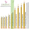 150 candele rituali Diveevo nere 100% cera d'api  Anteprima dell’immagine prodotto 5