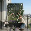 Donica ogrodowa z pergolą, duża, metalowa, donica z kratką Podgląd zdjęcia produktu 3