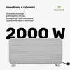 Blumfeldt infračervený ohrievač 2000 W - nástenný a Náhľad obrázku produktu 2